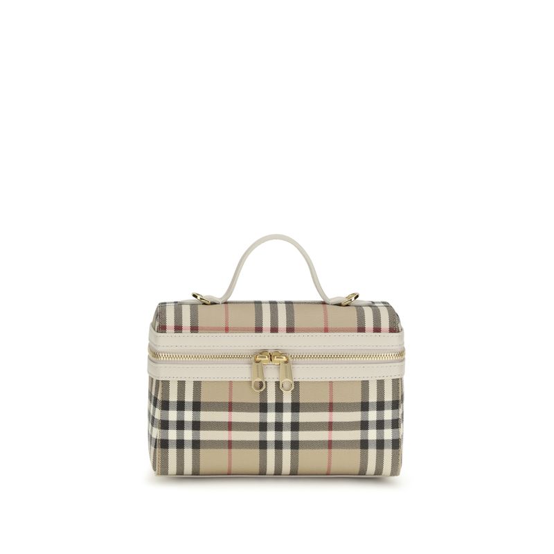 Burberry Women Vanity Check Small Handbag